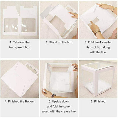 Baby Shower Decoration Transparent Balloon Box