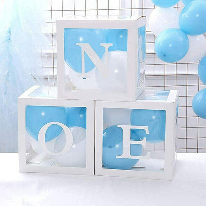 Baby Shower Decoration Transparent Balloon Box