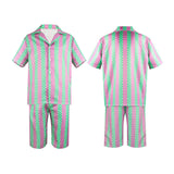 Barbie-Inspired Striped Pajama Set