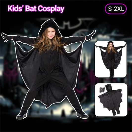 Kid's Bat Wings Cosplay Costume Set for Children