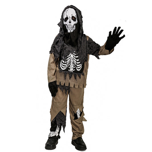 Boy's Skeleton Ghost Costume