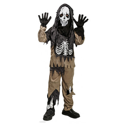 Boy's Skeleton Ghost Costume