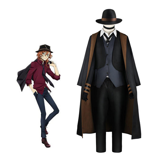 Bungo Stray Dogs Nakahara Chuuya Cos Suit