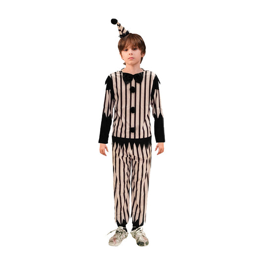 Boy's Clown costumes, Striped