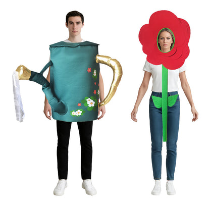 Couple Halloween Costume Flower