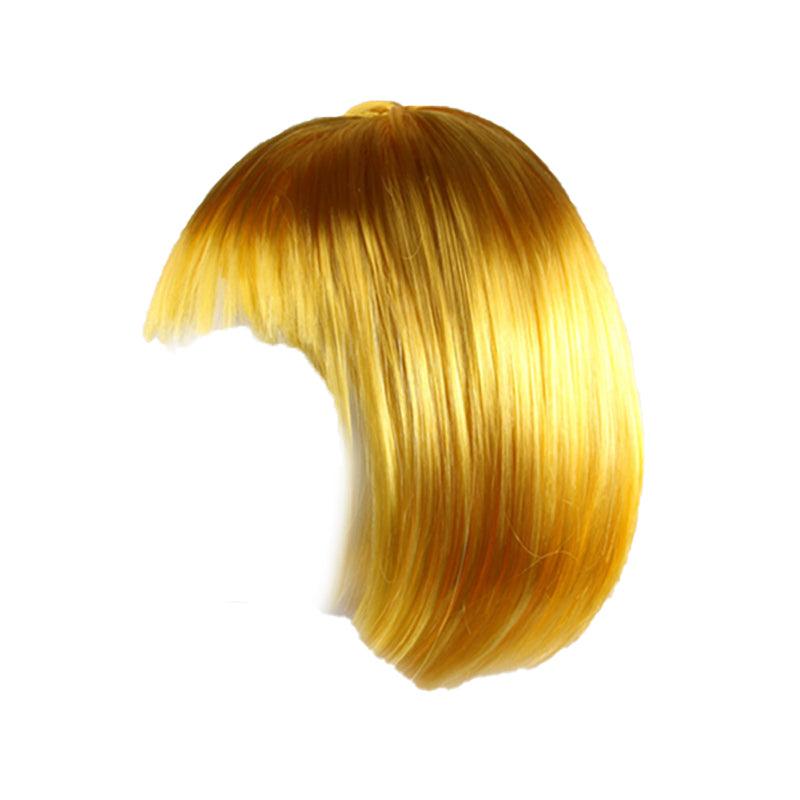 Womens Short Straight BOB Sleek Hair with bang Synthetic Cosplay Wig Wigs Party - Aimall