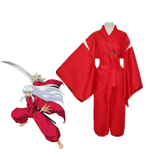 Inuyasha Kimono Cosplay Costume