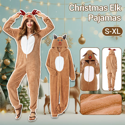 Adult Reindeer Onesie Cosplay Costume