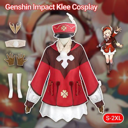 Genshin Impact Klee Cosplay Costume