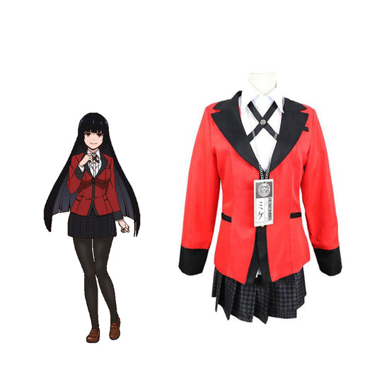 Kakegurui Yumeko Jabami Cosplay Set