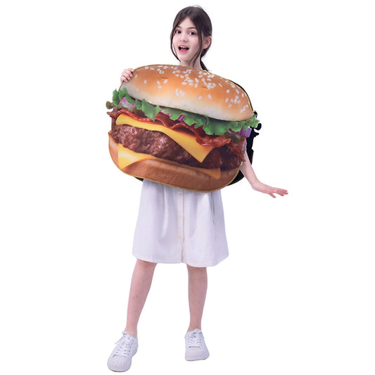 Kids’ Funny Hamburger Costume