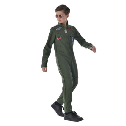 Kids’ Pilot Flight Suit Costume