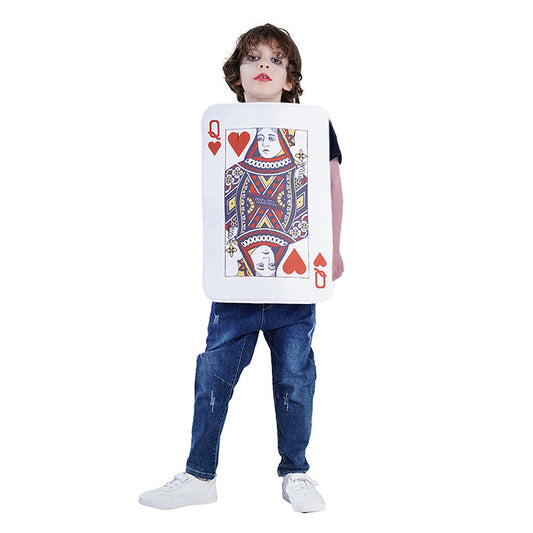 Kids’ Queen of Hearts Poker Card Costume