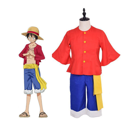 One Piece Monkey D Luffy Cosplay Costume