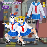 “Pop Team Epic” Pipimi & Popuko Cosplay Costume