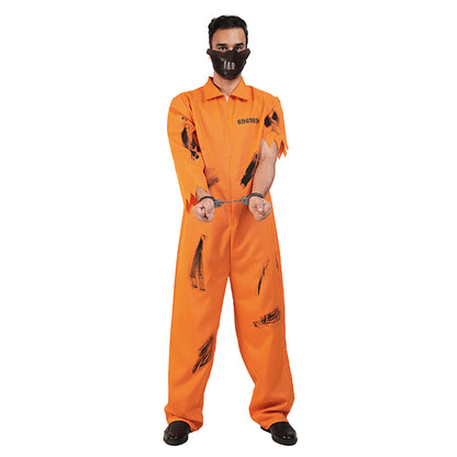 Prisoner Halloween Costume, Mens
