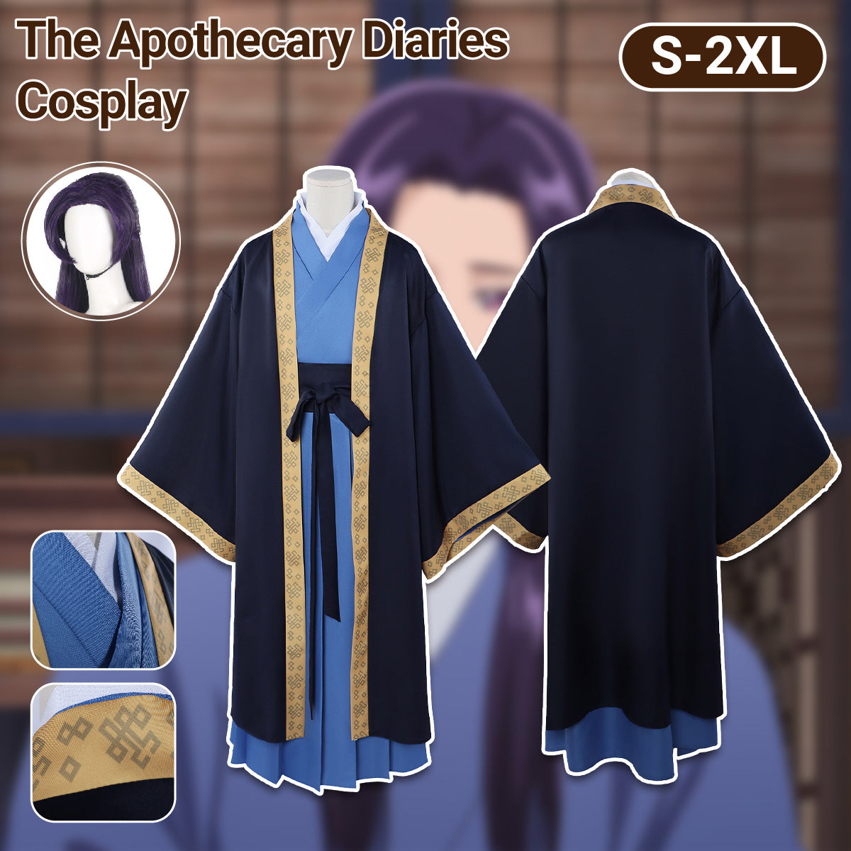 'The Apothecary Diaries' Jinshi Style Traditional Cosplay Costume