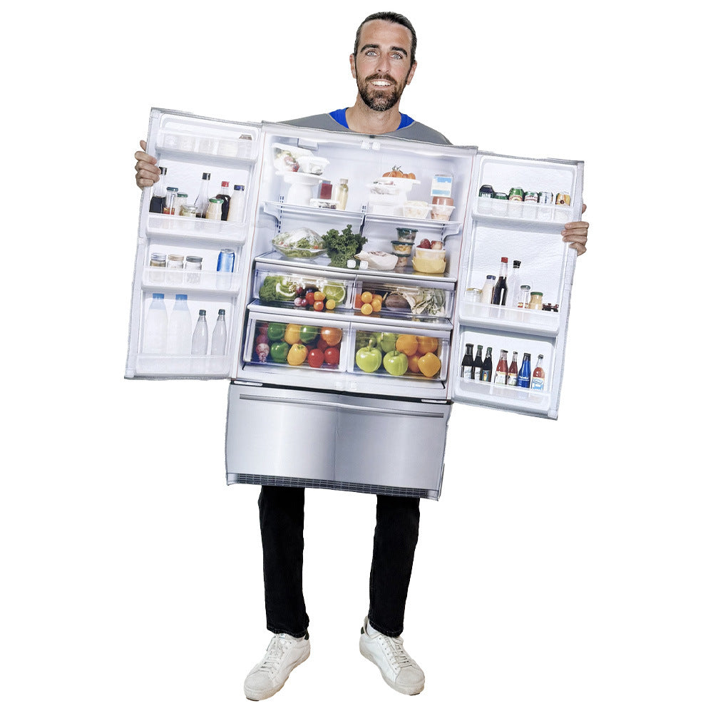 Adults Running Refrigerator Halloween Costume