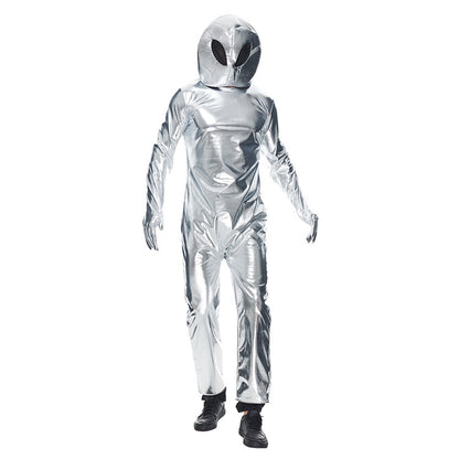 Silver Alien Costume for Adults