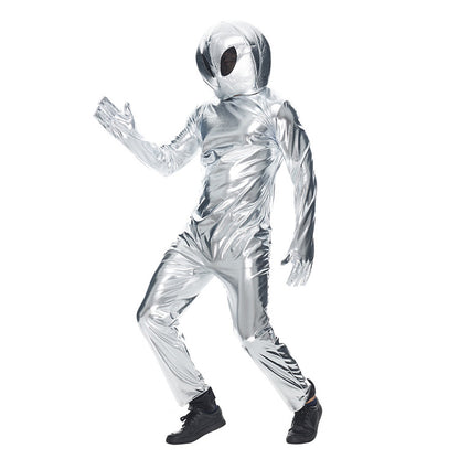 Silver Alien Costume for Adults