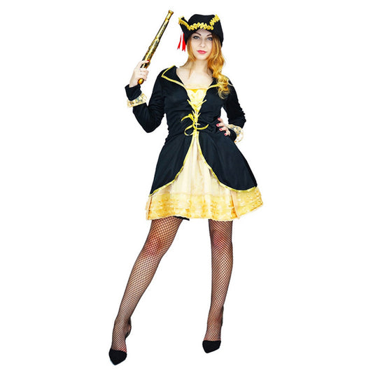 Women's Pirate Cosplay Costume with Hat