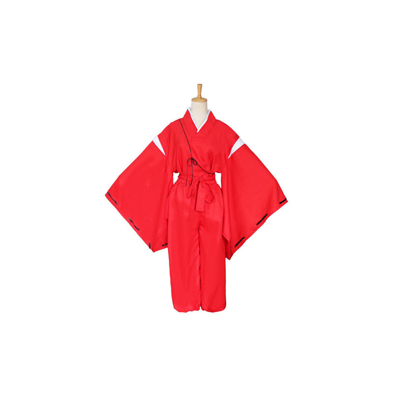 Inuyasha Kimono Cosplay Costume - Authentic Anime Feudal Era Outfit for Fans