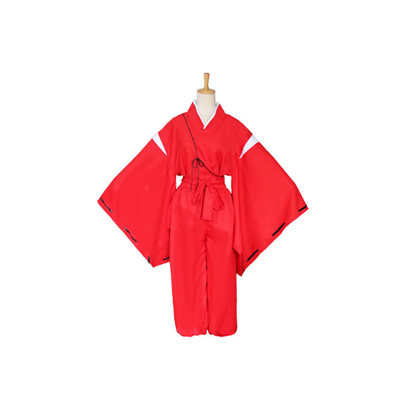 Inuyasha Kimono Cosplay Costume - Authentic Anime Feudal Era Outfit for Fans