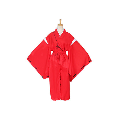 Inuyasha Kimono Cosplay Costume - Authentic Anime Feudal Era Outfit for FansInuyasha Kimono Cosplay Costume - Authentic Anime Feudal Era Outfit for Fans