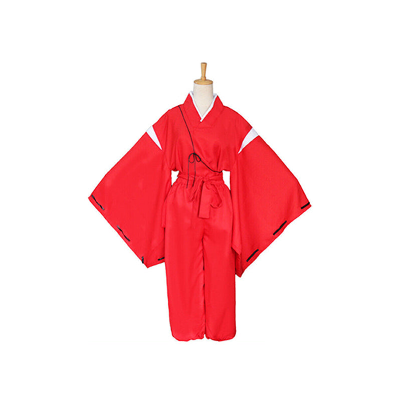 Inuyasha Kimono Cosplay Costume - Authentic Anime Feudal Era Outfit for Fans
