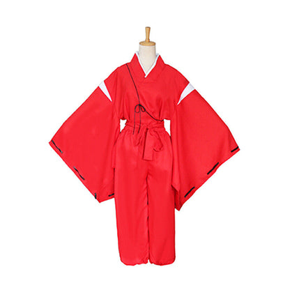 Inuyasha Kimono Cosplay Costume - Authentic Anime Feudal Era Outfit for Fans