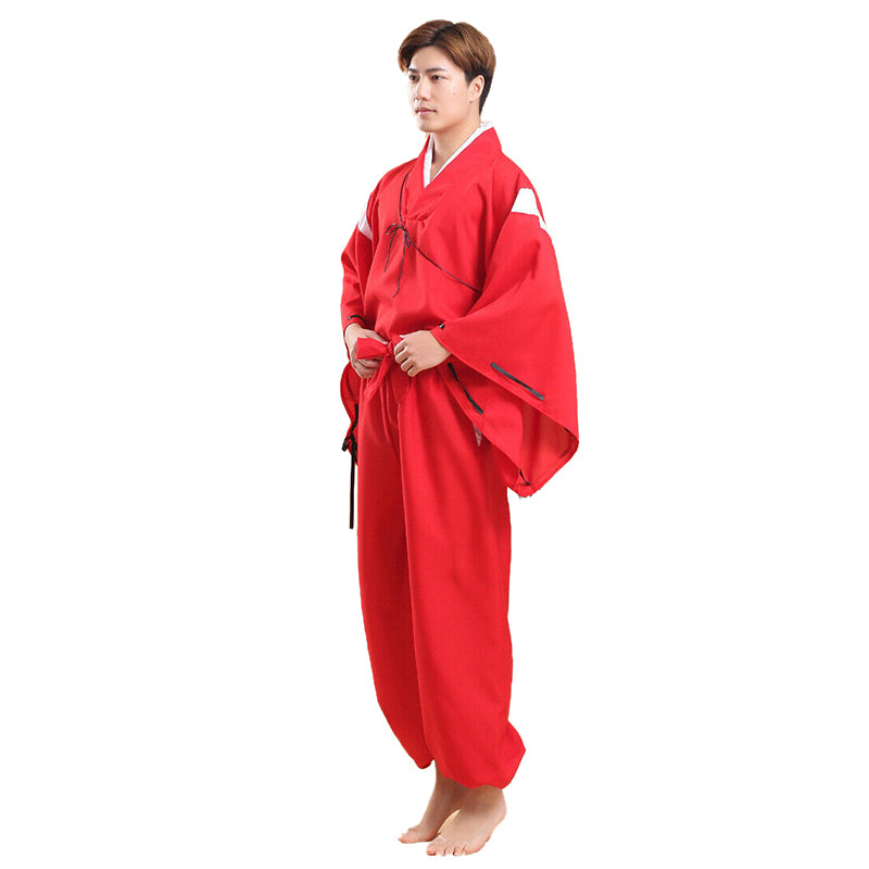 Inuyasha Kimono Cosplay Costume - Authentic Anime Feudal Era Outfit for Fans