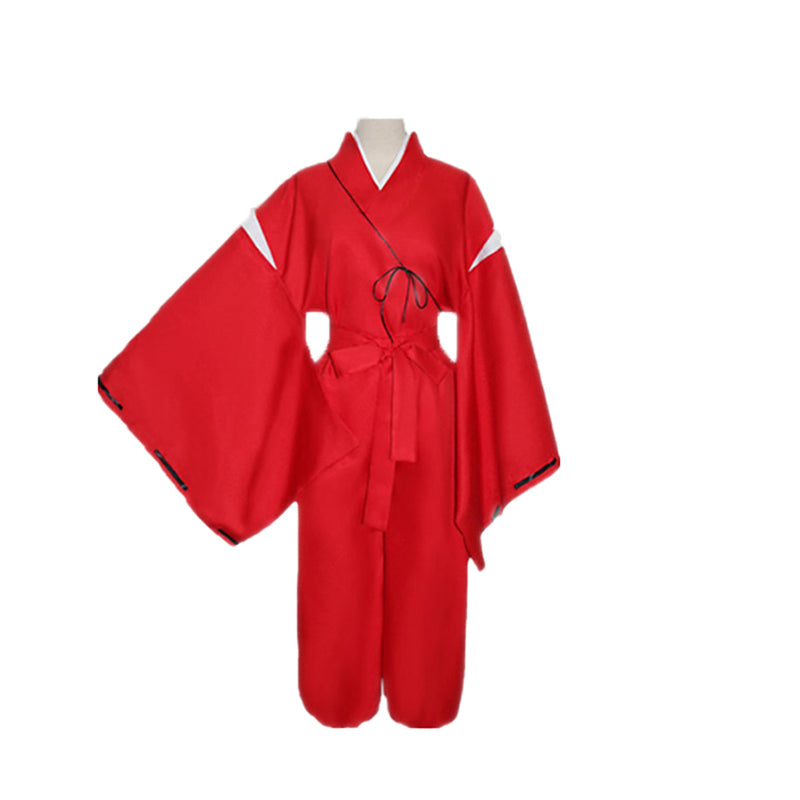 Inuyasha Kimono Cosplay Costume - Authentic Anime Feudal Era Outfit for Fans