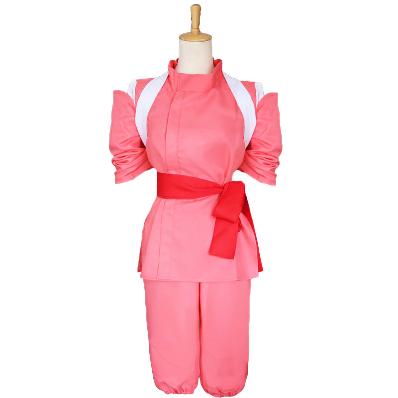 Spirited Away Chihiro Ogino Sen Cosplay Costume