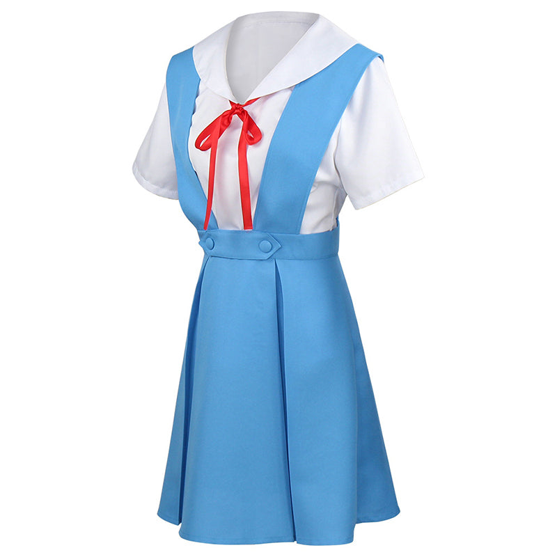 EVA Ayanami Rei & Asuka School Uniform Cosplay Costume