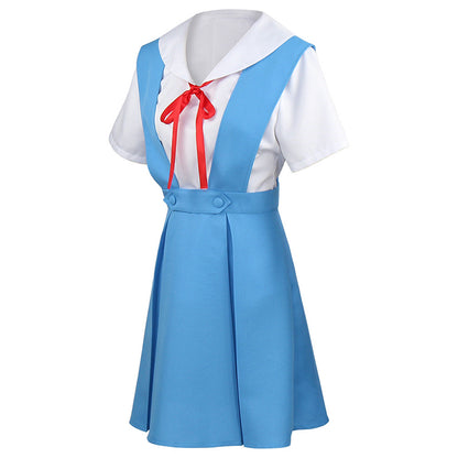 EVA Ayanami Rei & Asuka School Uniform Cosplay Costume