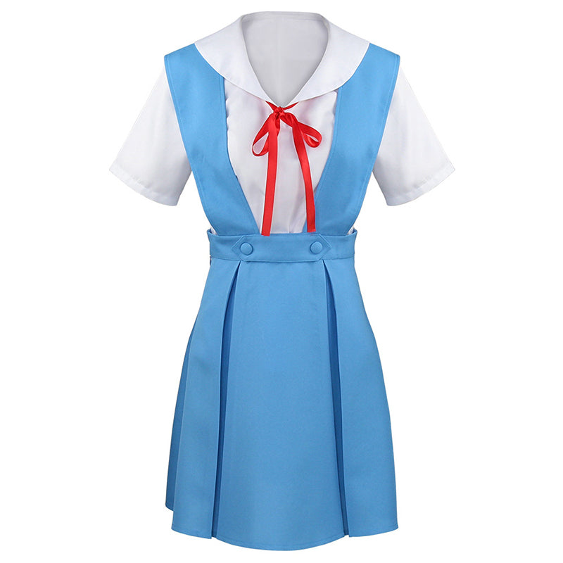 EVA Ayanami Rei & Asuka School Uniform Cosplay Costume