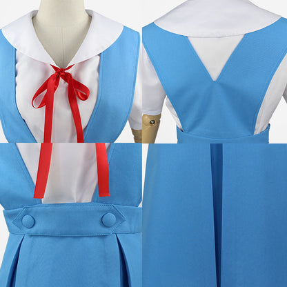 EVA Ayanami Rei & Asuka School Uniform Cosplay Costume