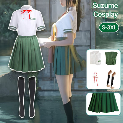 Anime Iwato Suzume Cosplay Costume