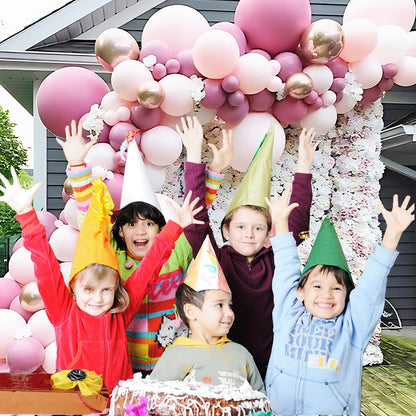 Macaron Pink Balloon Arch