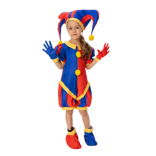 Kids Pomni Costume Bodysuit