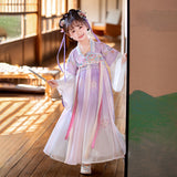 Elegant Chinese Traditional Hanfu Dress for Kids