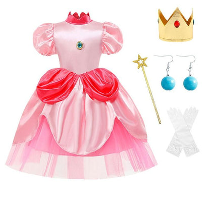 Little Princess Peach Costume Cosplay