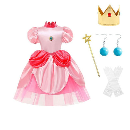 Little Princess Peach Costume Cosplay