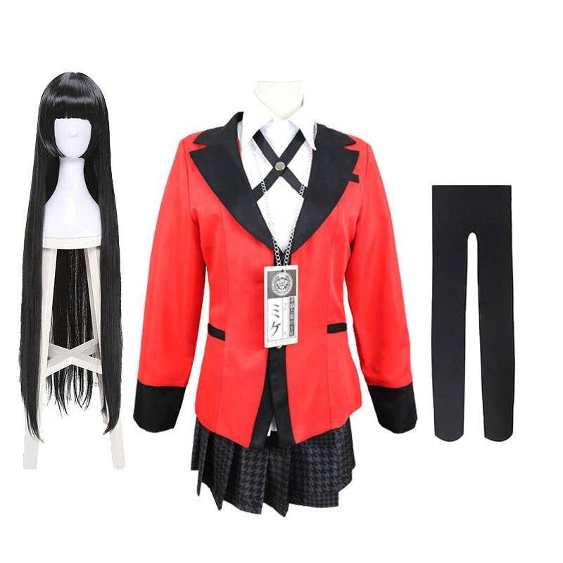 Yumeko Jabami Kakegurui Cosplay Costume