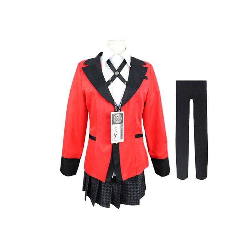 Yumeko Jabami Kakegurui Cosplay Costume