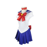 Sailor Moon Cosplay Outfit with Dress, Bow, Gloves, and Socks