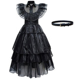 Wednesday Addams Party Dress Costume