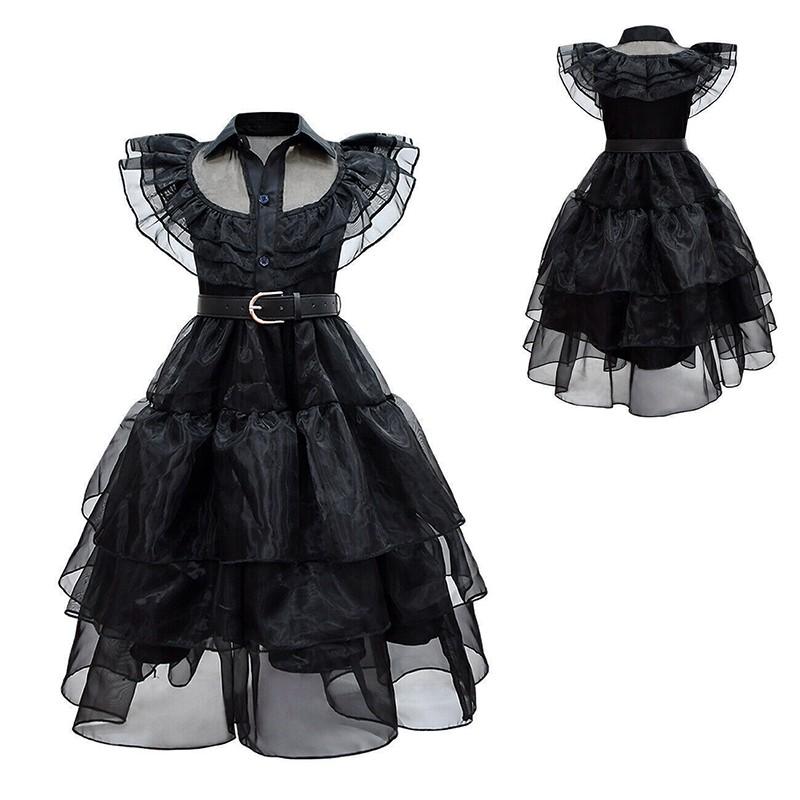 Wednesday Addams Party Dress Costume