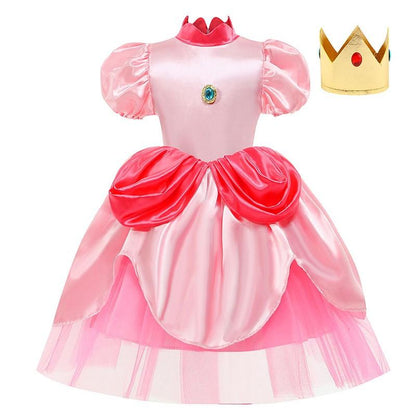 Little Princess Peach Costume Cosplay