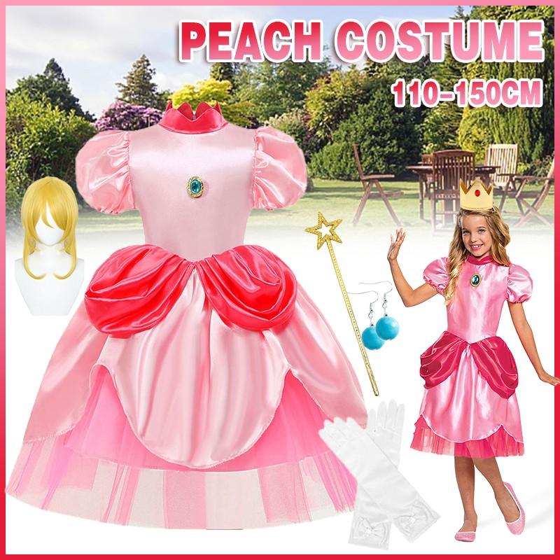 Little Princess Peach Costume Cosplay